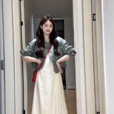 批发网红宽松百搭法式女短外套牛仔春夏外套显瘦女装<b class='q'>设计</b>感复古洋气