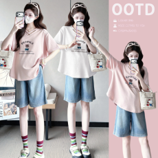 批发实拍2026夏季新款孕妇装T恤上衣