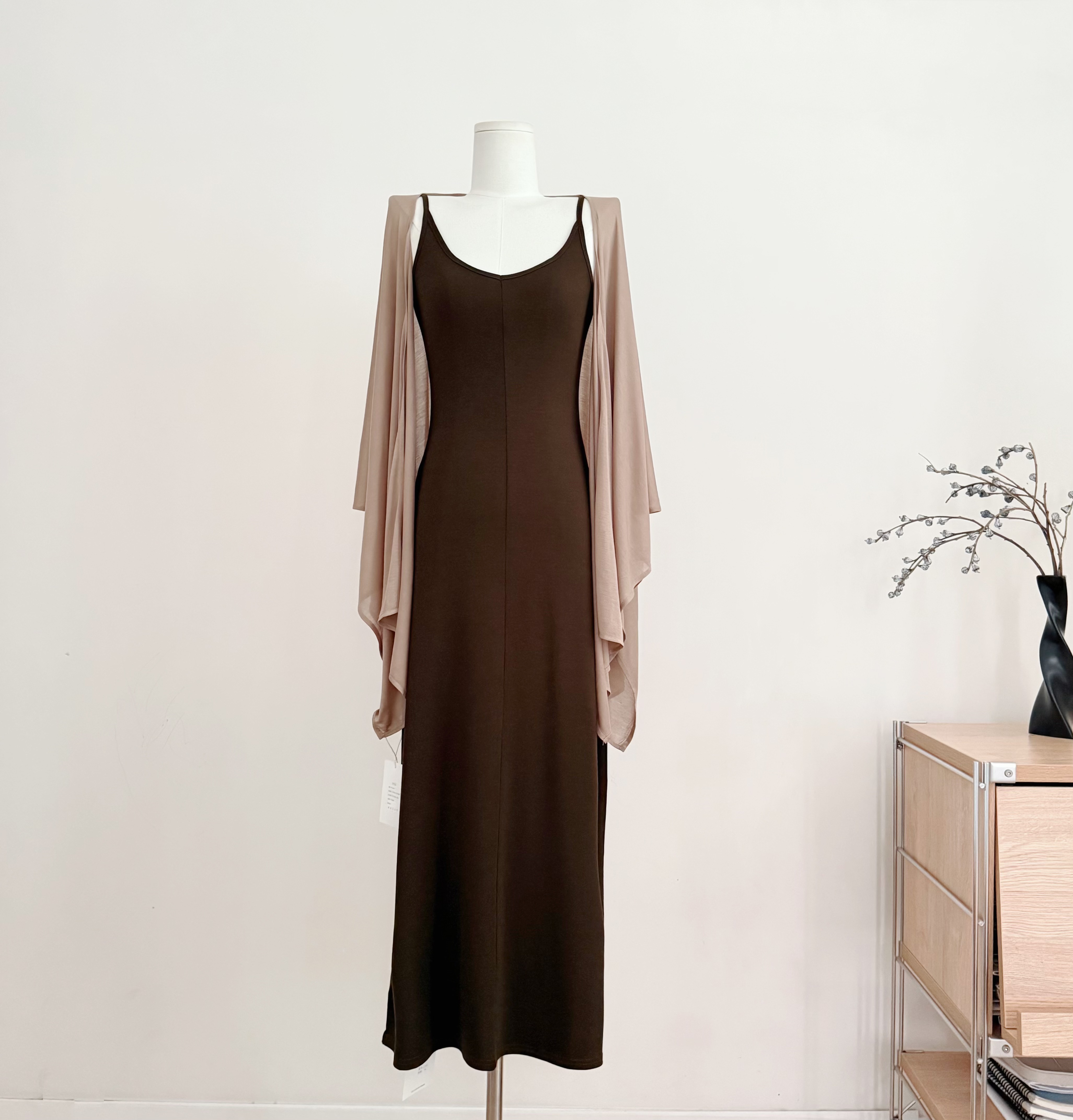 yolo shop 지능 아름다움 성분 상단 상단 주간 실크 전후 둘 착용 여성 드레스 여름 분위기 센스 오픈 가디건