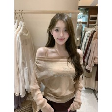 批发小众设计感早秋新款烫钻珠光纱纱小衫+吊带背心<b class='q'>套装</b>