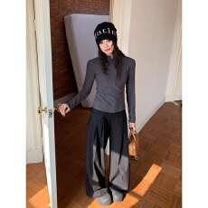 批发原版质量半高领拉链上衣骨<b class='q'>打底衫</b>长袖T恤