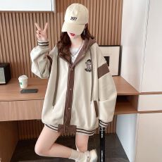 批发长袖棒球服2025新款设计感休闲洋气百搭上衣