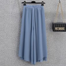 批发洋气减龄显瘦气质雪纺连衣裙女装<b class='q'>夏</b>装法式裤裙子质感高级感阔腿裤