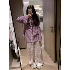 批发唯品会品质天使印花大版<b class='q'>圆领</b>长袖<b class='q'>T</b><b class='q'>恤</b>女