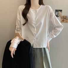 批发实拍夏装<b class='q'>大码</b>女装高级感新中式复古轻国风高端亚麻圆领薄<b class='q'>开衫</b>衣