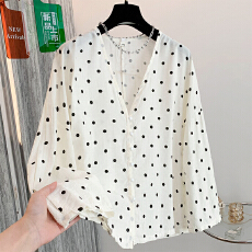 批发实拍秋装新款大码女装韩版宽松苎麻开衫<b class='q'>衬衫</b>上衣小外套