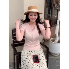 批发大码胖MM纯色正肩短袖T恤女夏季微胖女生穿搭显瘦百搭圆领上衣