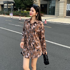 批发<b class='q'>实拍</b>长袖衬衫2025春秋季新款美式复古宽松休闲百搭时尚上衣