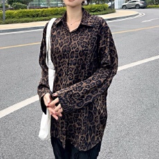 批发实拍2026<b class='q'>春</b>秋新款时尚洋气休闲宽松大码长袖衬衫上衣外套女