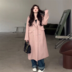 批发大码小香风风衣外套女胖mm显瘦宽松遮肉法式英伦风中长款大衣