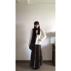 批发早秋季港风三件套设计感<b class='q'>镂空</b>长袖针织<b class='q'>衫</b>上衣格子半身裙