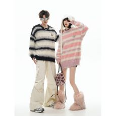 批发2025慵懒ins气质长袖毛衣流行文艺简约百搭原宿时尚潮流日系新款