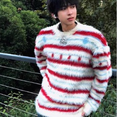 批发2025流行简约日系时尚潮流ins文艺气质原宿长袖毛衣百搭新款慵懒