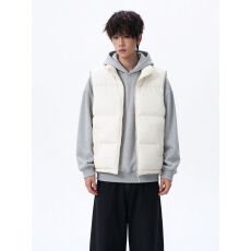 2026新款美式复古加厚棉服马甲男防风立领坎肩夹棉背心马夹