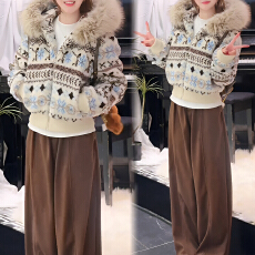 批发官图 2025新款流行爆款超好看冬装厚外套韩系洋气独特别致小棉袄