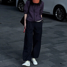 批发官图 春秋韩系连帽休闲长袖外套<b class='q'>工装裤</b>炸街一整套ootd穿搭套装<b class='q'>女</b>