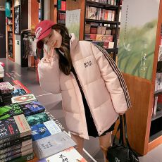 批发实拍美式复古棉服女2025冬季棉袄国潮棉衣学生外套情侣款
