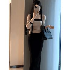 批发官图 随心裁<b class='q'>莫代尔</b>260克1*1】纯欲风抹胸女长袖<b class='q'>开衫</b>上衣套装