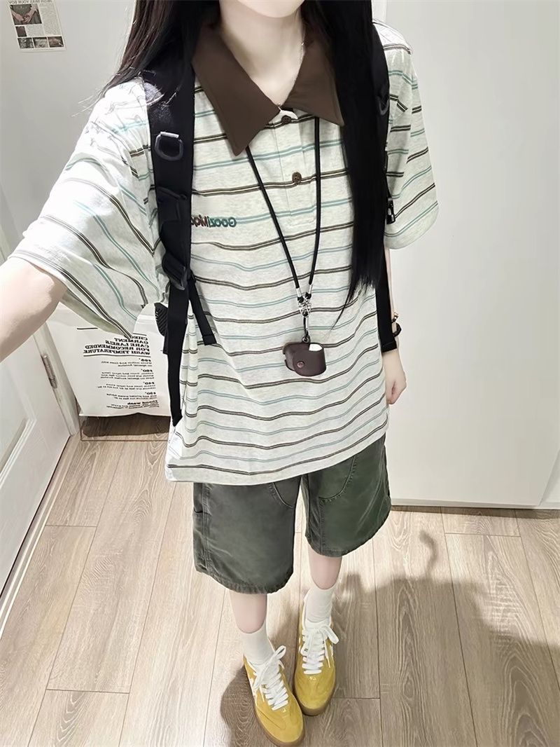 정가 자수 네리 가게 천 보안 버클 행침 카드 순면 220 그램 반팔 m-2xl
