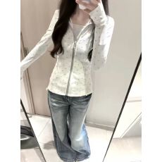 批发实价 波点修身防晒衣女款夏季新款<b class='q'>户外</b>套轻薄凉感透气