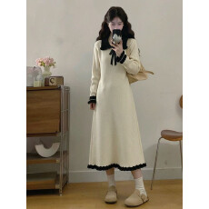 批发连衣裙女<b class='q'>春</b>秋2026大码微胖mm显瘦高级感蕾丝拼