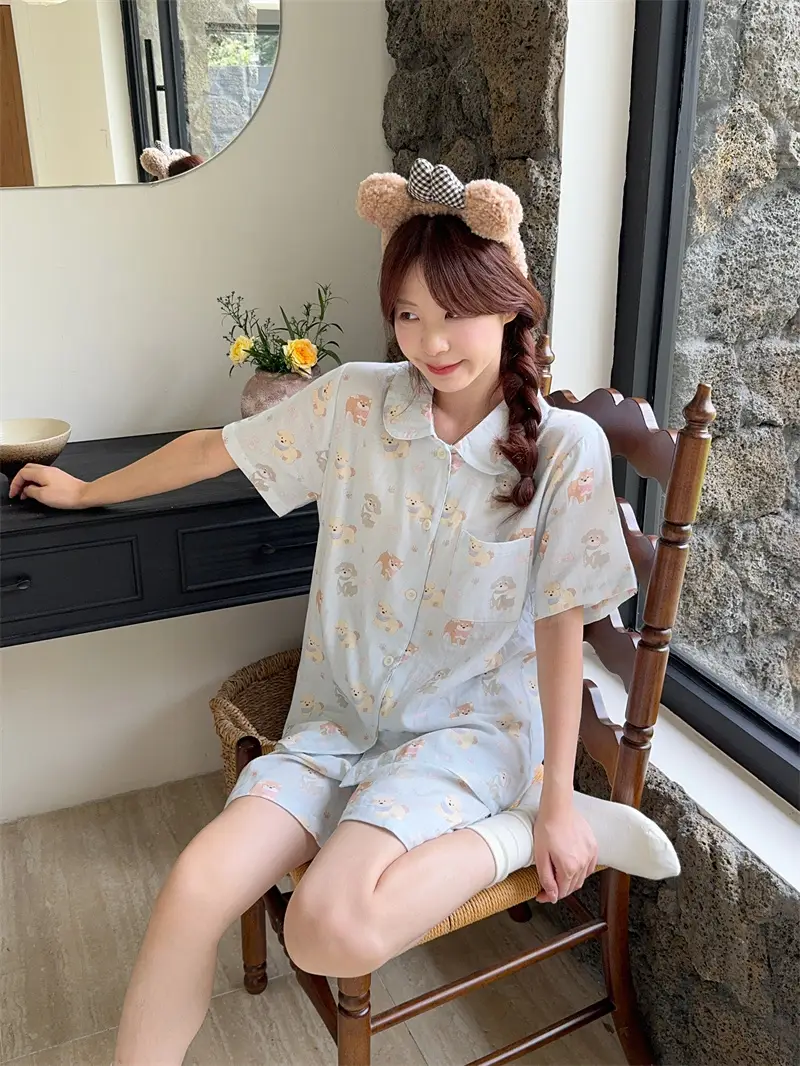 순수면 루즈 핏 홈웨어 세트 상세 이미지 10