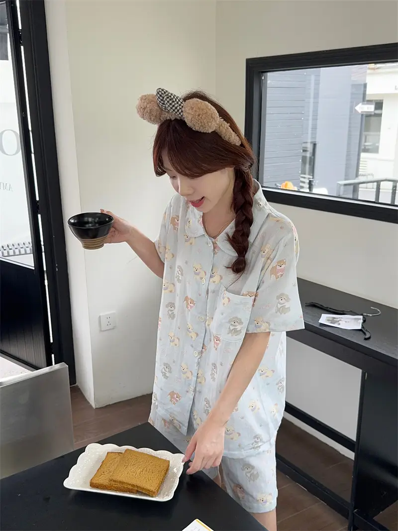 순수면 루즈 핏 홈웨어 세트 상세 이미지 11