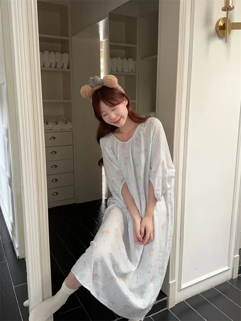 순수면 루즈 핏 홈웨어 세트 상세 이미지 16