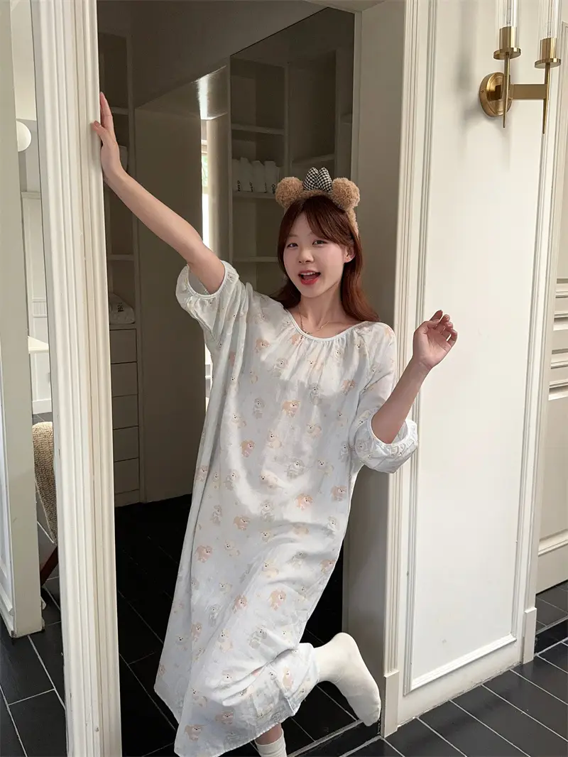 순수면 루즈 핏 홈웨어 세트 상세 이미지 19