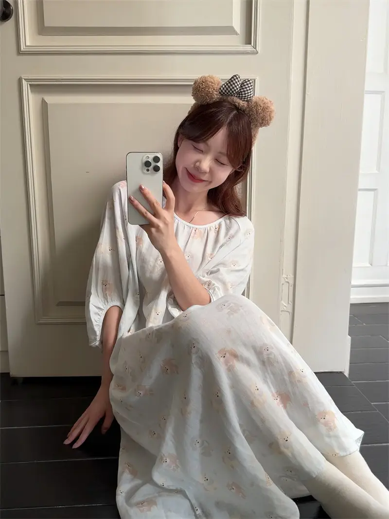 순수면 루즈 핏 홈웨어 세트 상세 이미지 20