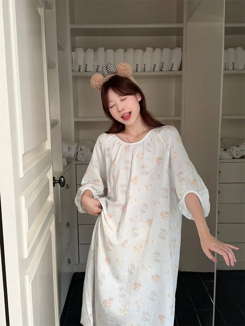 순수면 루즈 핏 홈웨어 세트 상세 이미지 21