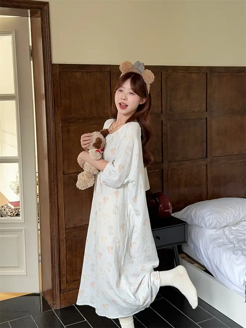 순수면 루즈 핏 홈웨어 세트 상세 이미지 22