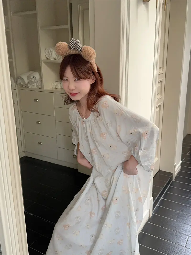 순수면 루즈 핏 홈웨어 세트 상세 이미지 23