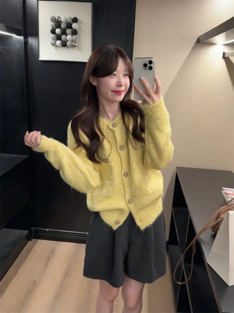 베이직한 헤비 니트 셔츠 상세 이미지 38