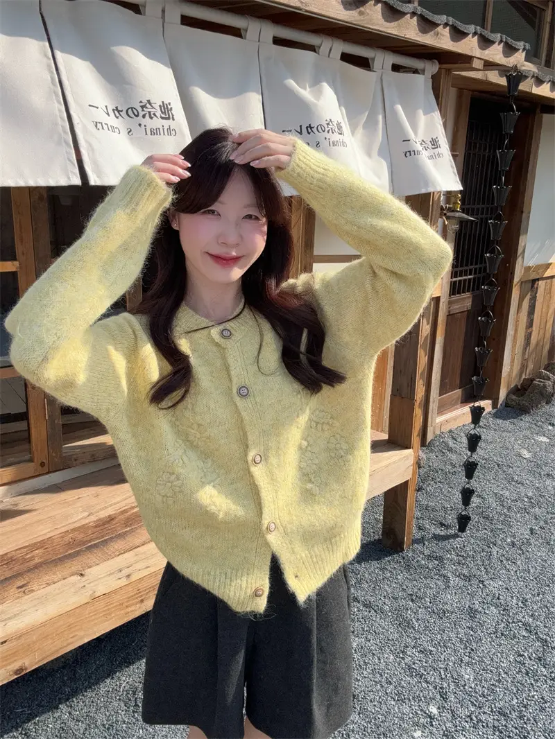 베이직한 헤비 니트 셔츠 상세 이미지 41