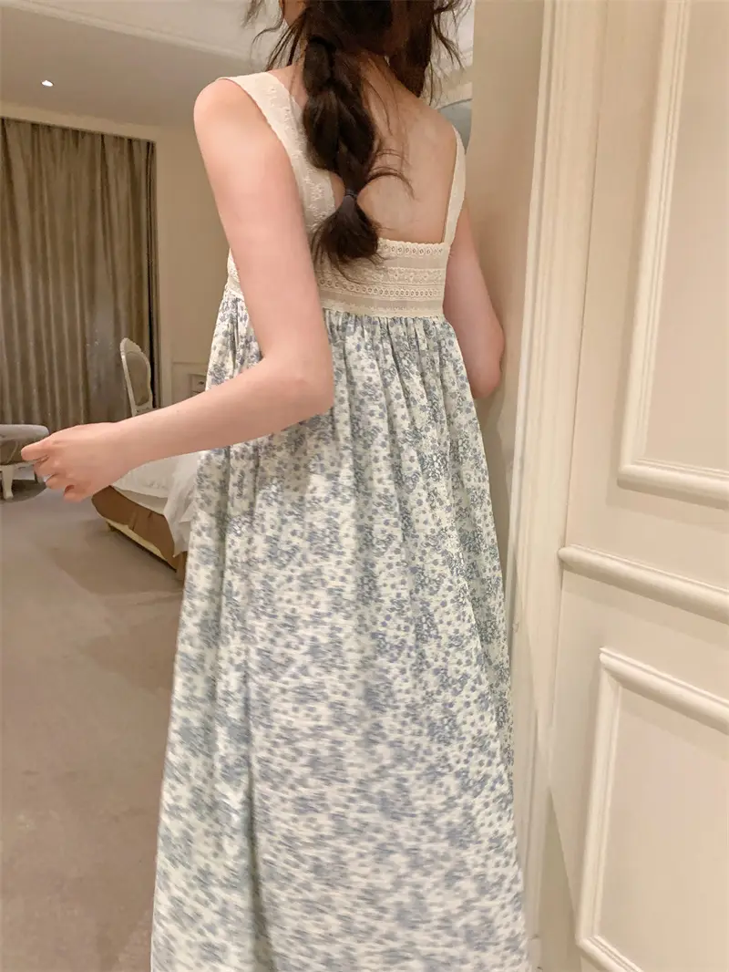 러블리 레이스 프릴 원피스 홈웨어 상세 이미지 11