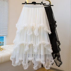 批发实拍大码女装2026休闲风半身裙收身显瘦