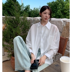 批发网图有货2026夏季物理防晒衬衫海边天丝衬衣罩衫薄款外套
