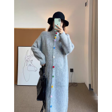 批发孕妇装2025新款秋冬季冬装孕妇连衣裙<b class='q'>上衣</b>针织衫毛衣宽松加厚长裙