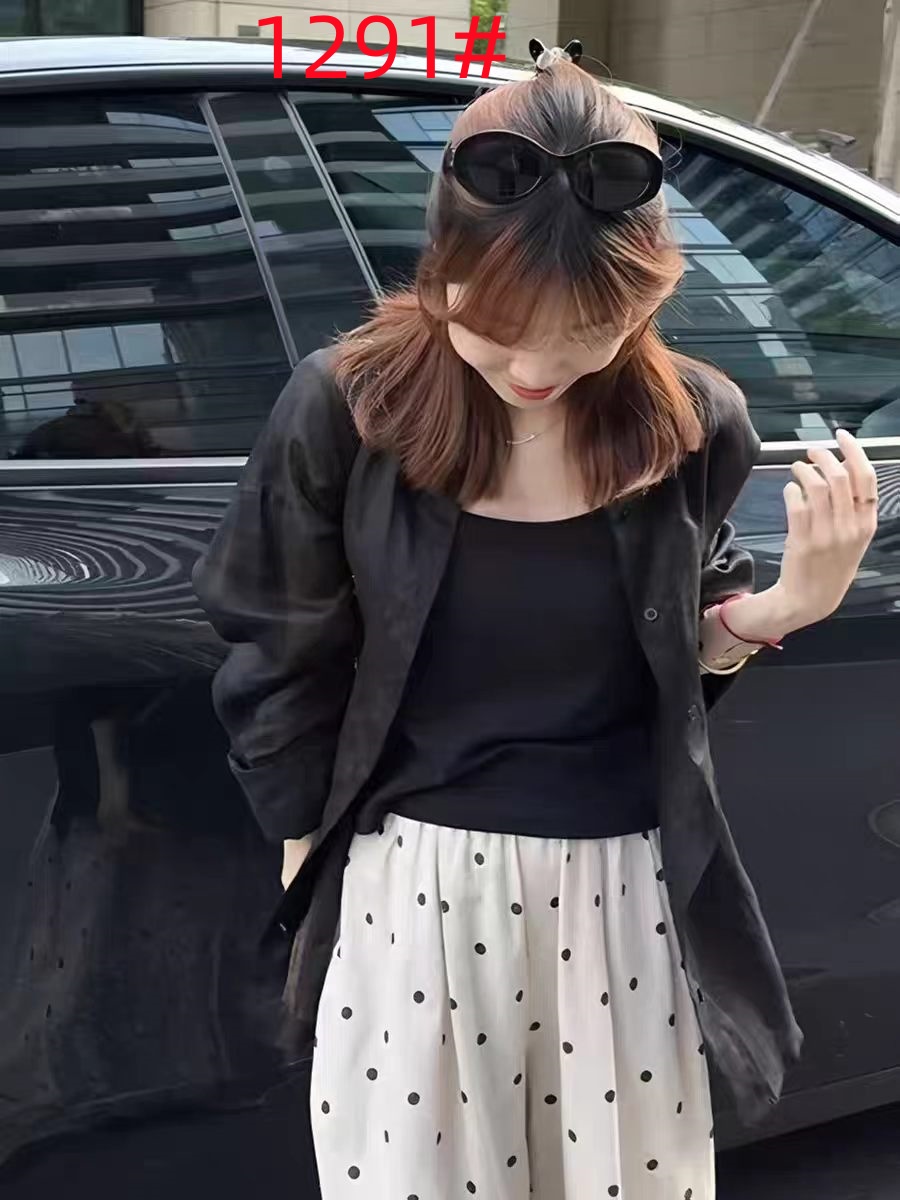 한 부서 익스트림 제인 바람 검정색 긴팔 여성 셔츠 봄 여름 느긋한 루즈핏 슬림해 보이는 자외선 차단 오픈 가디건 맨위 2026 새로운
