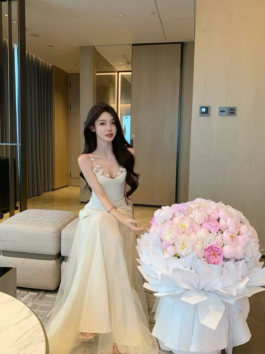 justqin 5 15 기도하다 소녀 새로운 여름 드레스 트위드 패치워크 망사 슬립 드레스 광택 실 드레스