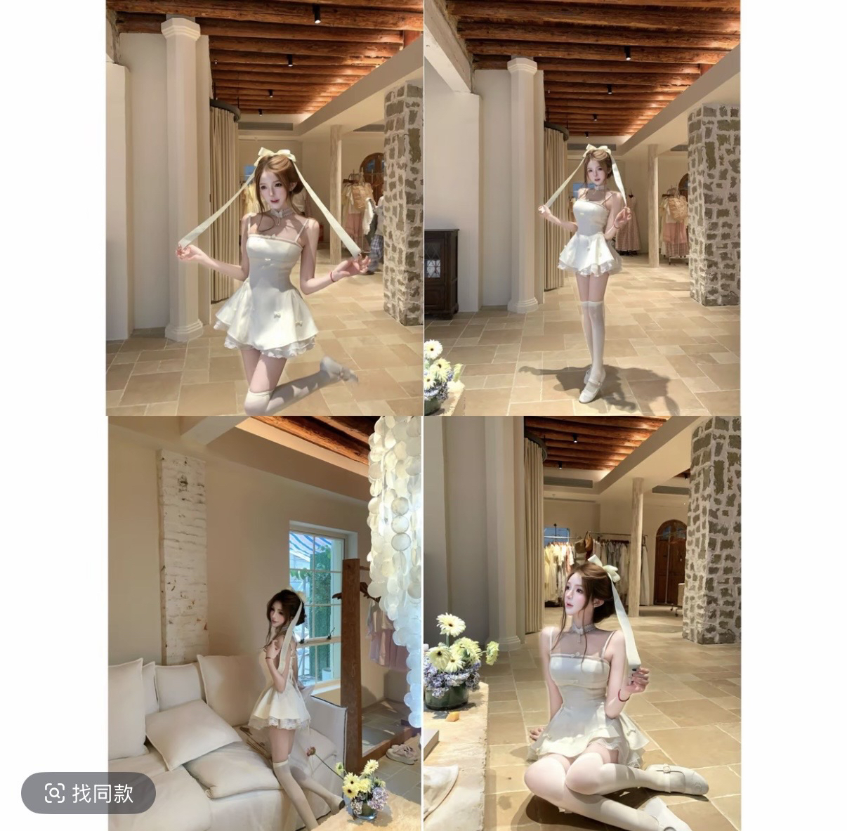 루이 茜 웨이 Sher S 프라임 나비 첫 꽃 여름 순수한 욕망 바람 프랑스식 작은 대중 디자인 공주 드레스 r7180