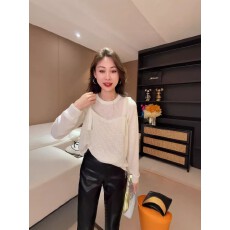 批发欧货设计感吊带假两件拼接针织衫上衣女2026春季新款宽松薄款上衣