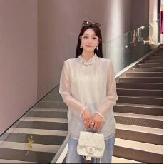 批发2026年轻薄衫复古气质时尚显瘦<b class='q'>衬衣</b>夏季防晒衣