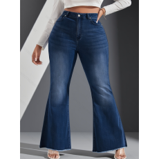 批发跨境大码热卖<b class='q'>欧美</b>低腰百搭修身弹力牛仔<b class='q'>裤</b>