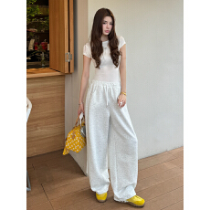 批发得物高品质 早<b class='q'>春</b>上新｜自在出行｜不紧绷 百搭显瘦束脚运动裤女