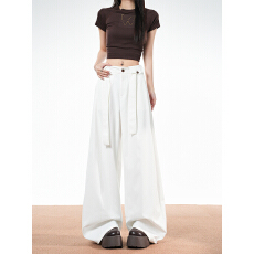 批发得物高品质 首尔氛围感｜温柔女主穿搭｜约会通勤百搭高级西装裤