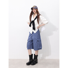 批发跨境 自由生活感｜ʚɞ outfit气质百搭单品上衣