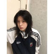 批发藏青色三条杠棒球服开衫外套潮牌欧美街头cleanfit无性别穿搭夹克