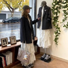 批发<b class='q'>大码</b>胖mm秋日穿搭一整套<b class='q'>西装</b>外套吊带连衣裙减龄漂亮好看套装裙女